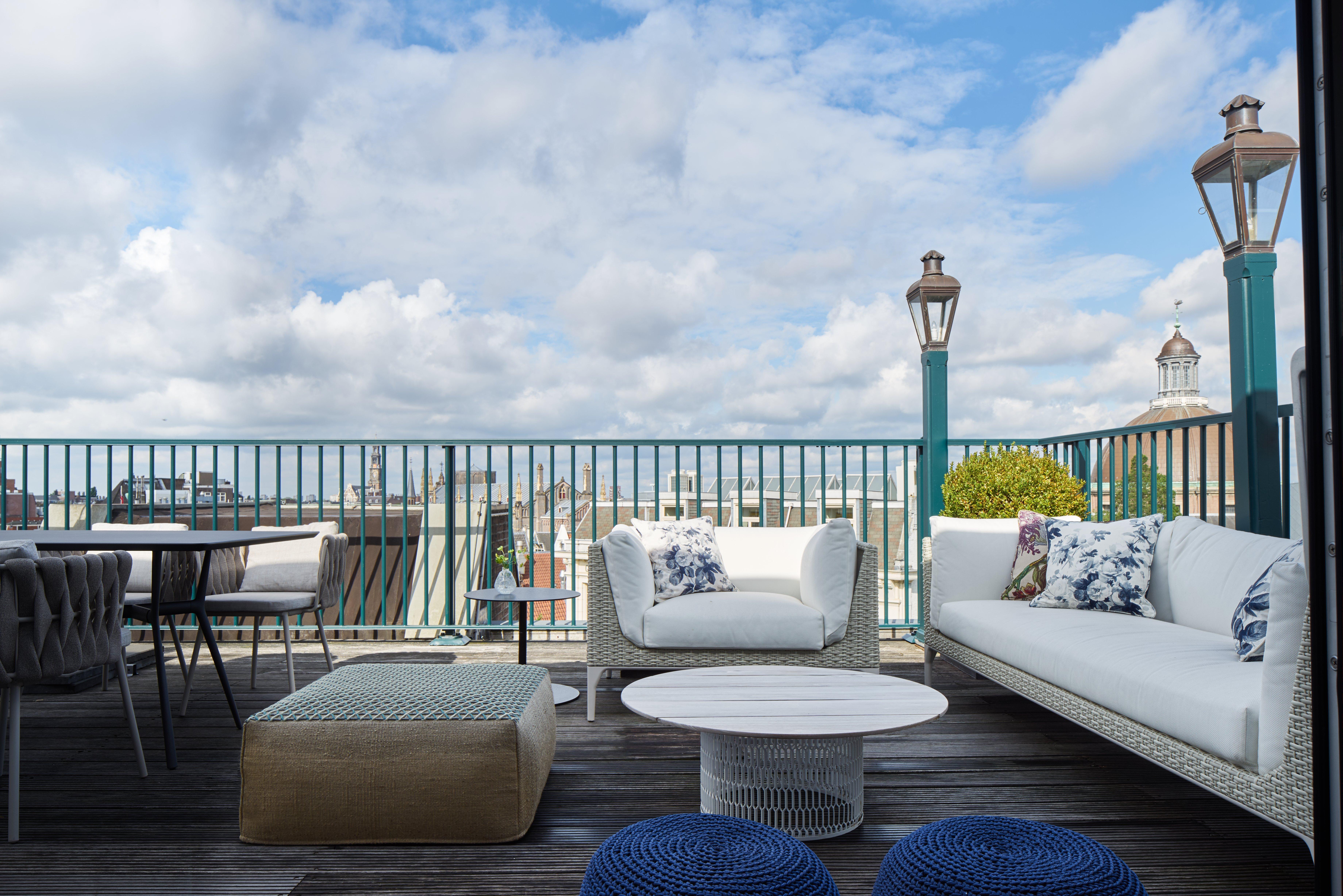 Kimpton De Witt Amsterdam, An Ihg Hotel Esterno foto Rooftop terrace